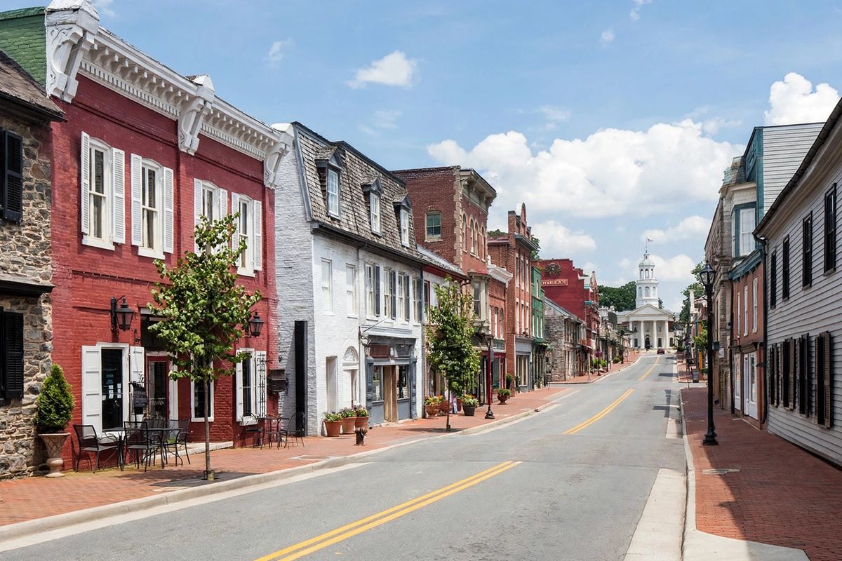 Historic Old Town Leesburg, Virginia