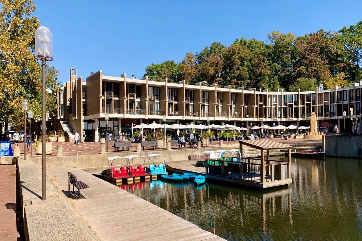 Lake Anne Village Center in Reston, Virginia