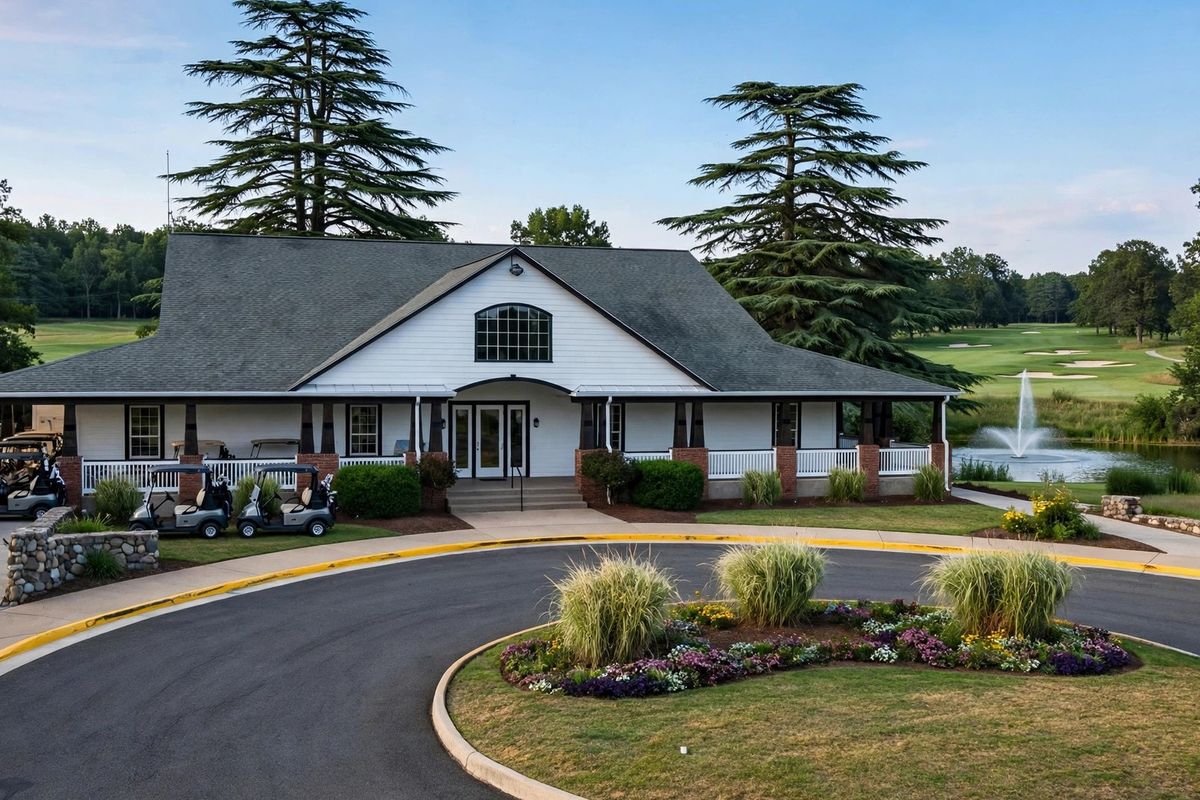 South Riding Golf Club clubhouse in South Riding, Virginia